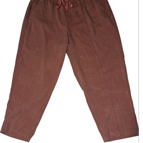Ava & Viv Pants - Ava & Viv ladies Rust Brown Joggers
